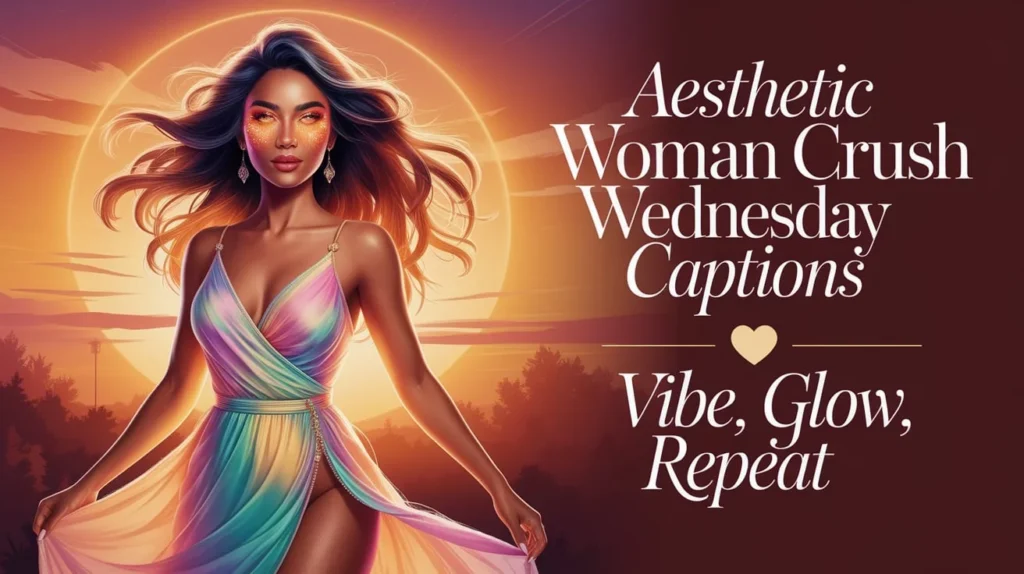 Aesthetic Woman Crush Wednesday Captions – Vibe, Glow, Repeat