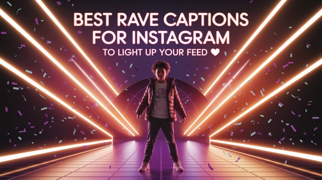 Best Rave Captions for Instagram to Light Up Your Feed 
