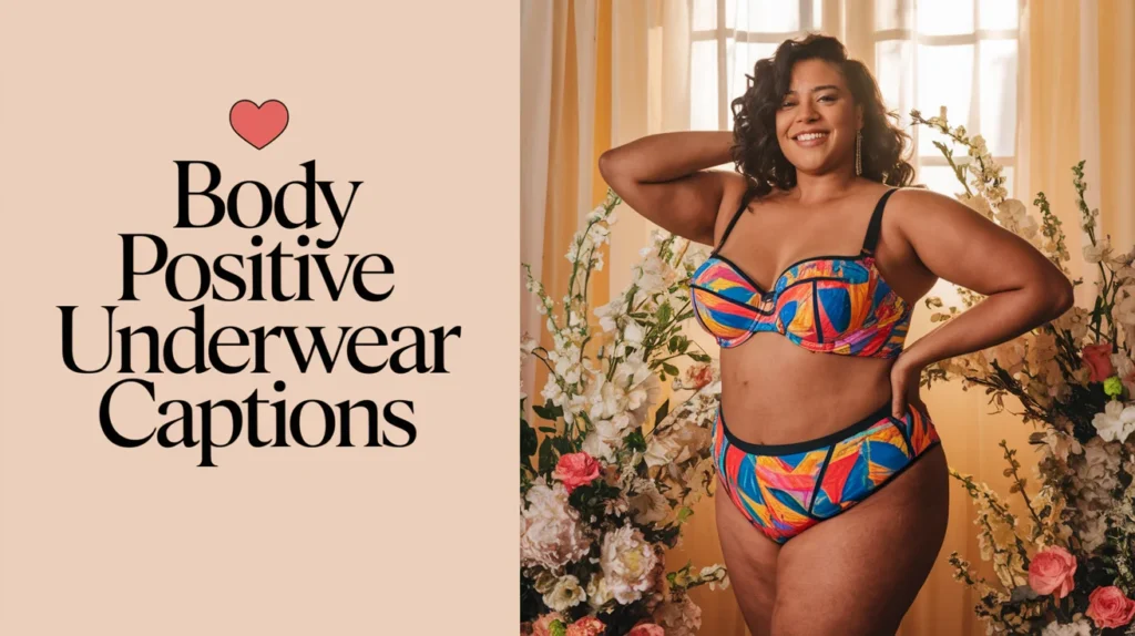 body positive underwear captions