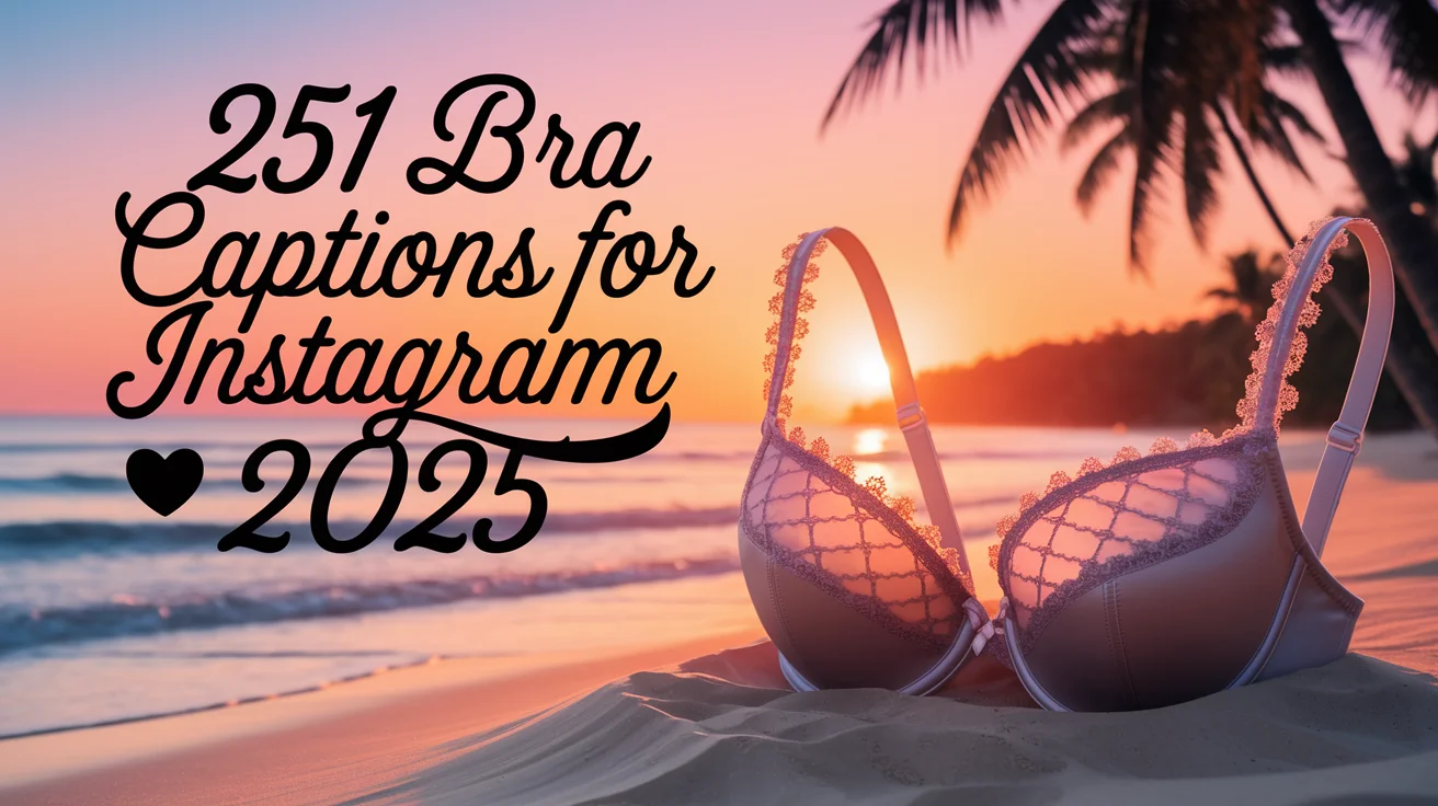 Bra Captions for Instagram