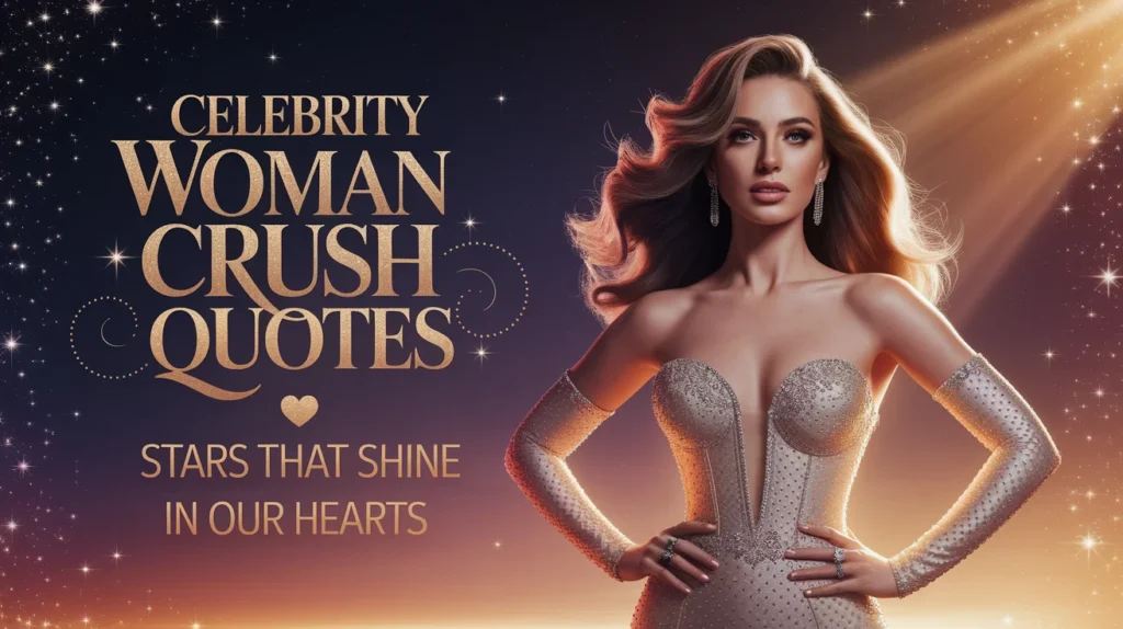 Celebrity Woman Crush Wednesday Quotes– Stars That Shine in Our Hearts
