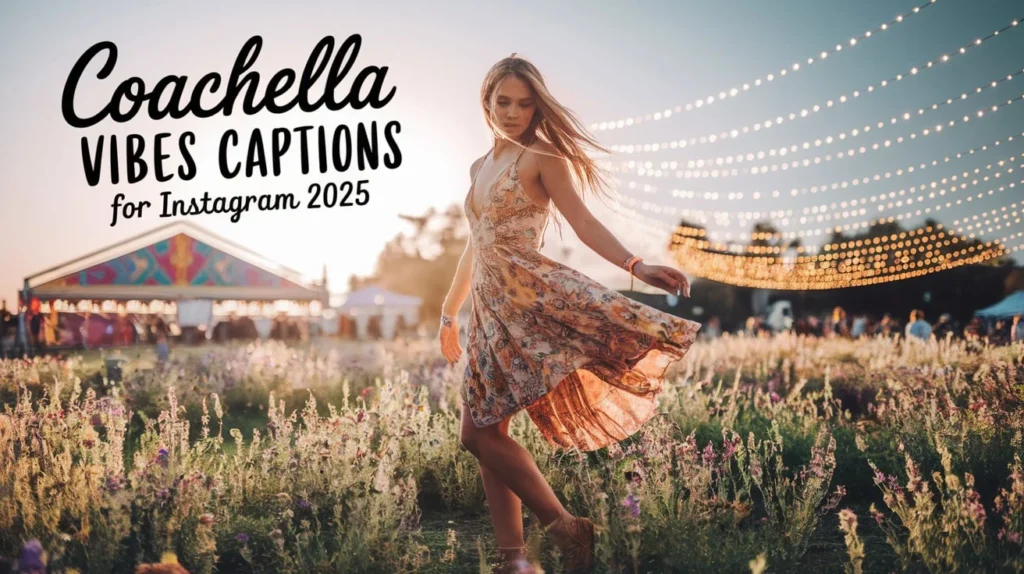 Coachella Vibes Captions for Instagram