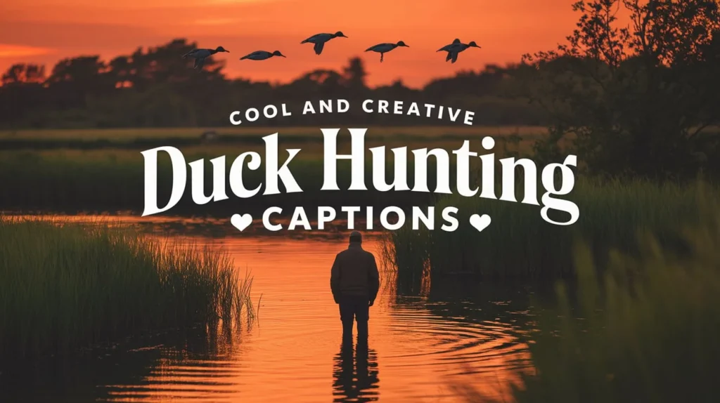 Cool and Creative Duck Hunting Captions 