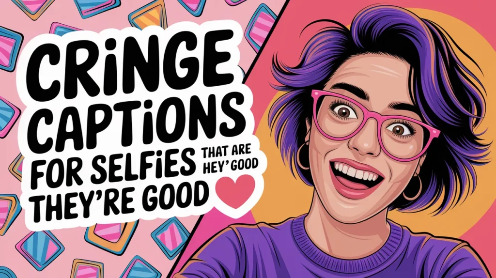 Cringe Captions for Selfies That Are So Bad Theyāre Good