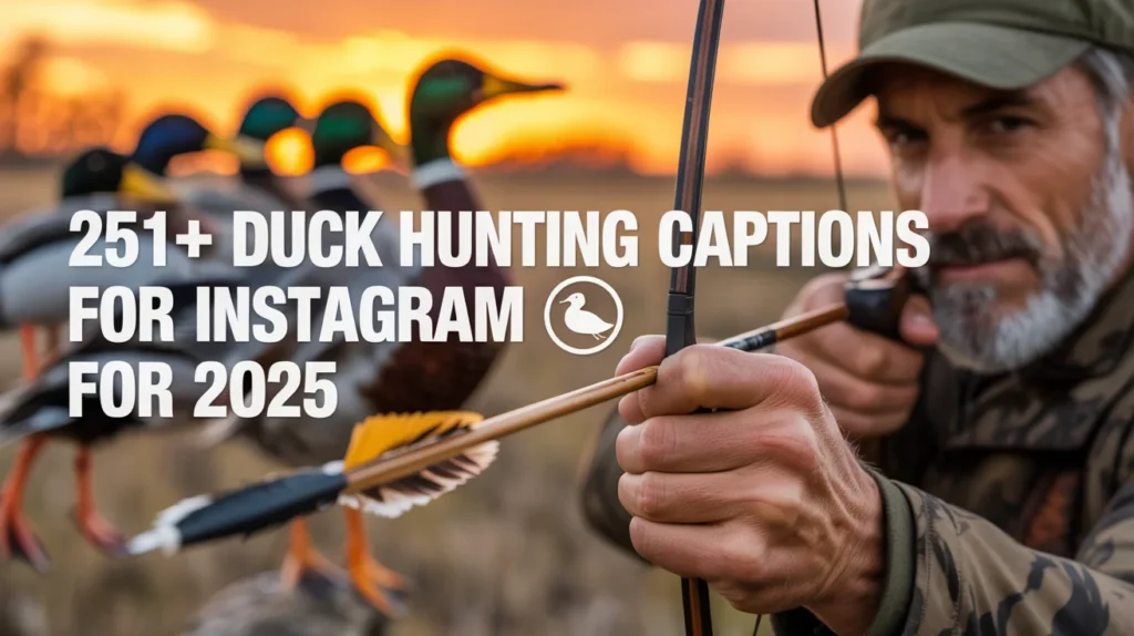 Duck Hunting Captions for Instagram