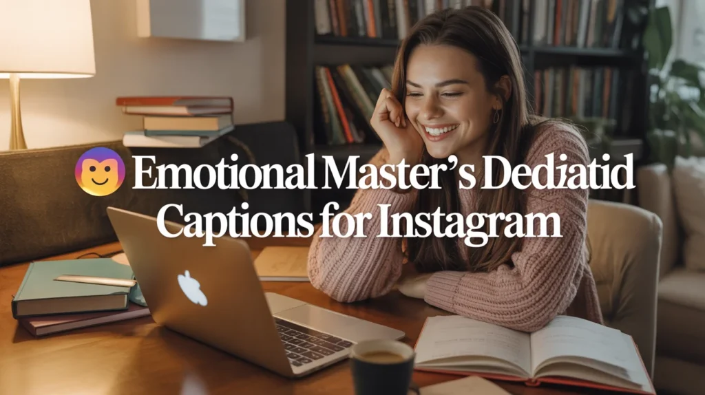  Emotional Master’s Degree Captions for Instagram