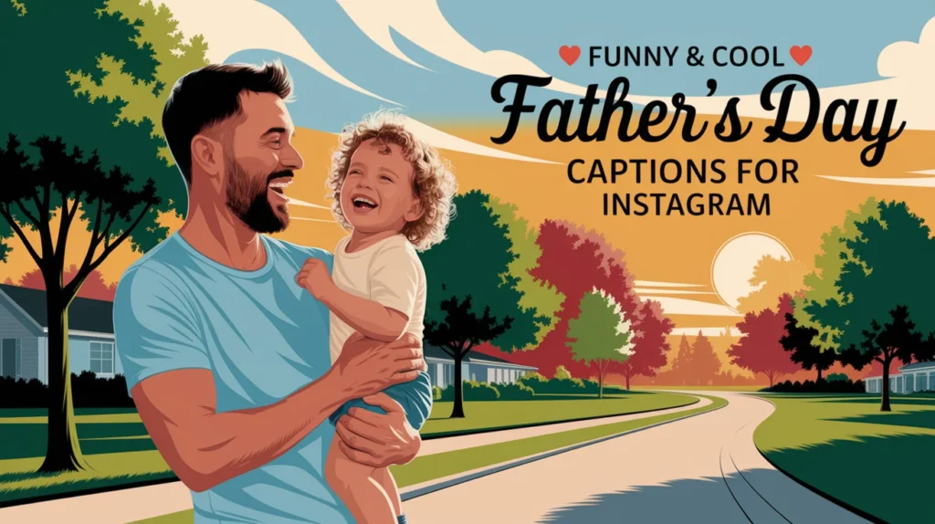Funny & Cool Father’s Day Captions for Instagram