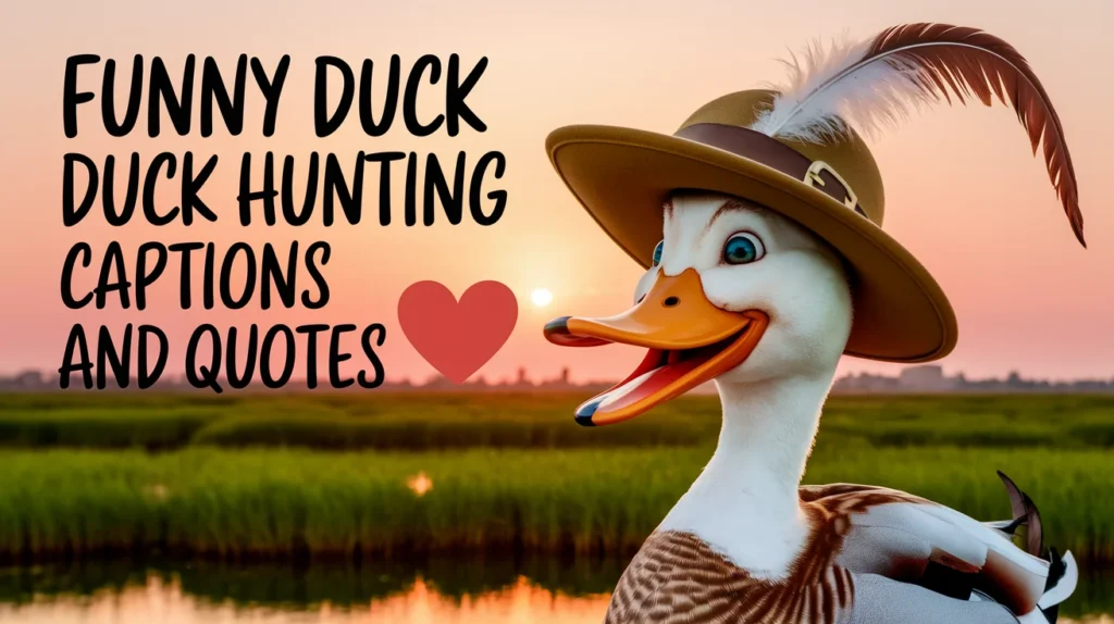 Funny Duck Hunting Captions and Quotes 
