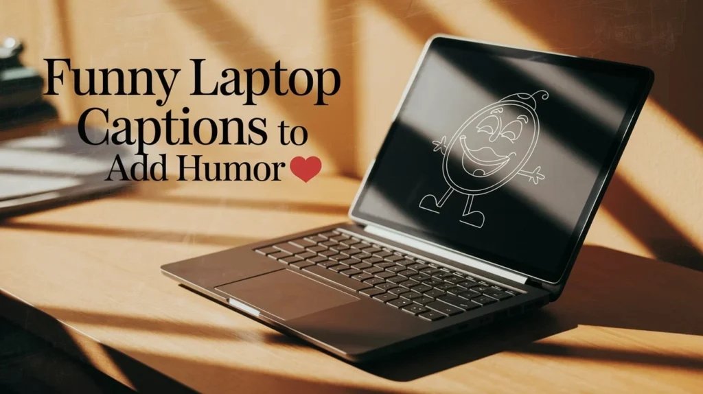 Funny Laptop Captions to Add Humor 