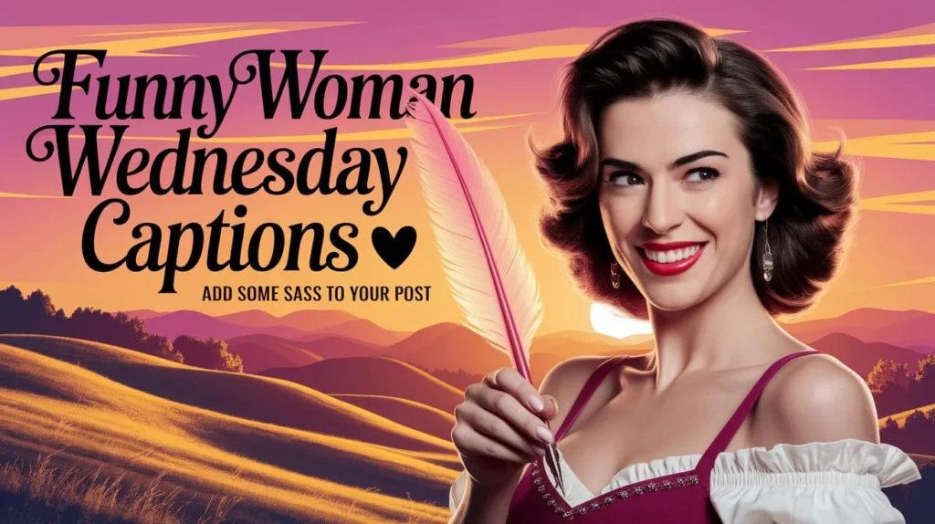 Funny Woman Crush Wednesday Captions– Add Some Sass to Your Post