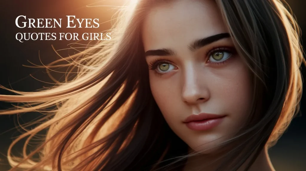 Green Eyes Quotes for Girls