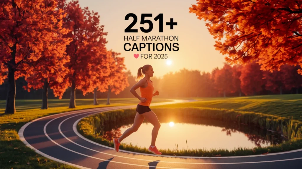 Half Marathon Captions