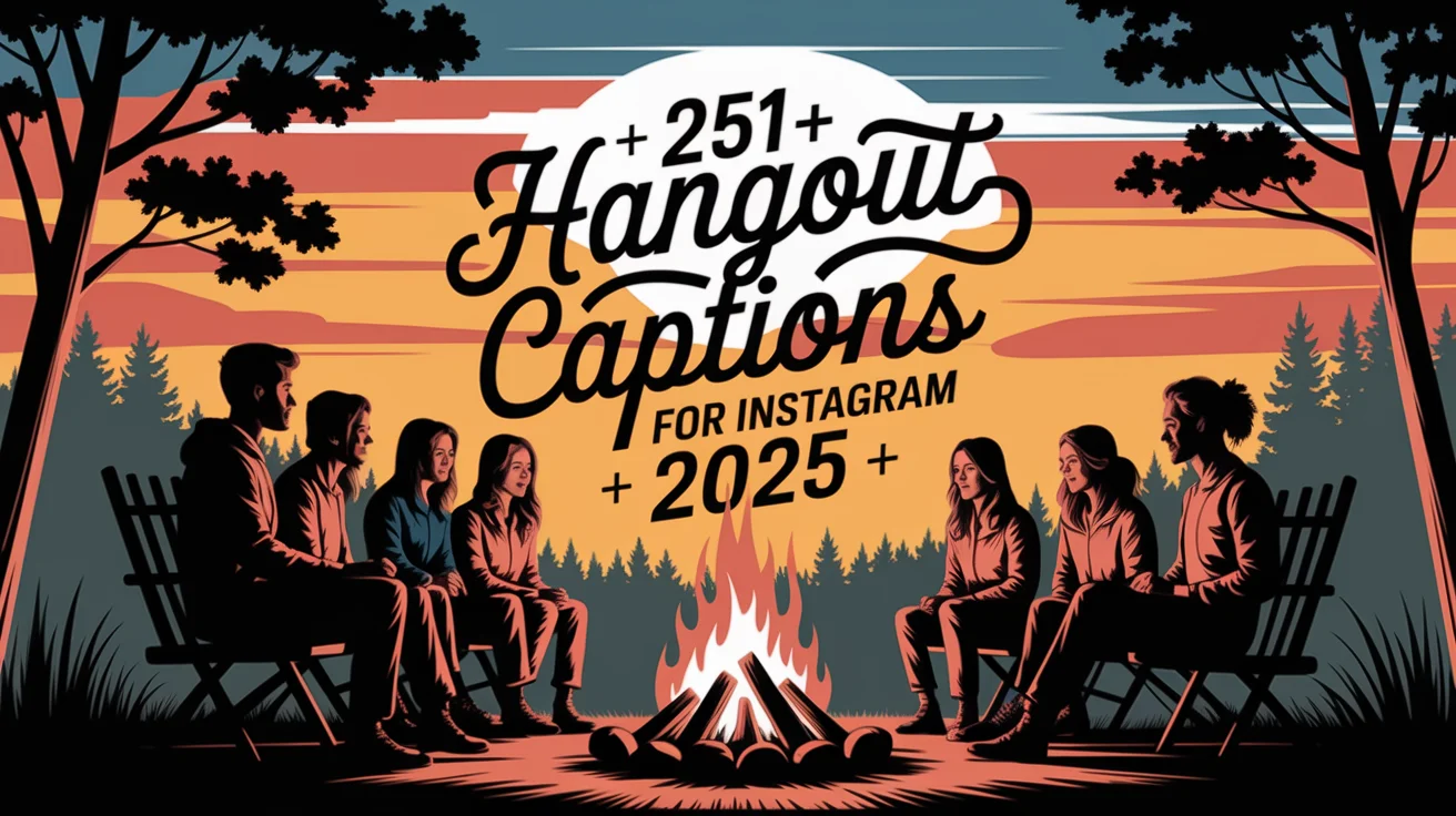 Hangout Captions for Instagram