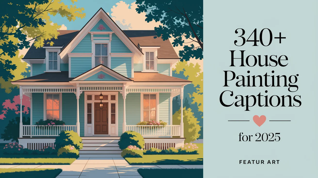 House Painting Captions