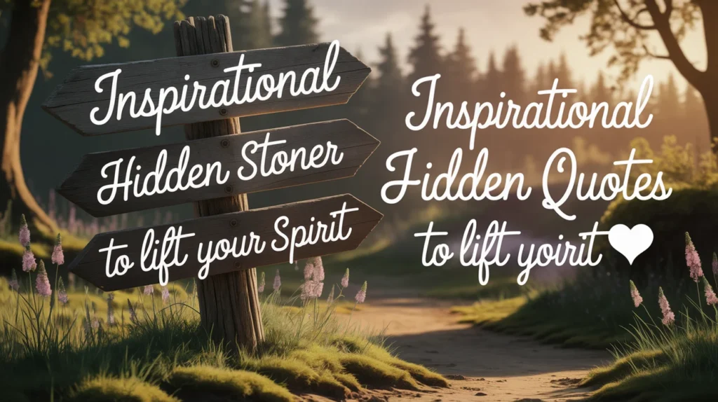 Inspirational Hidden Stoner Quotes to Lift Your Spirit