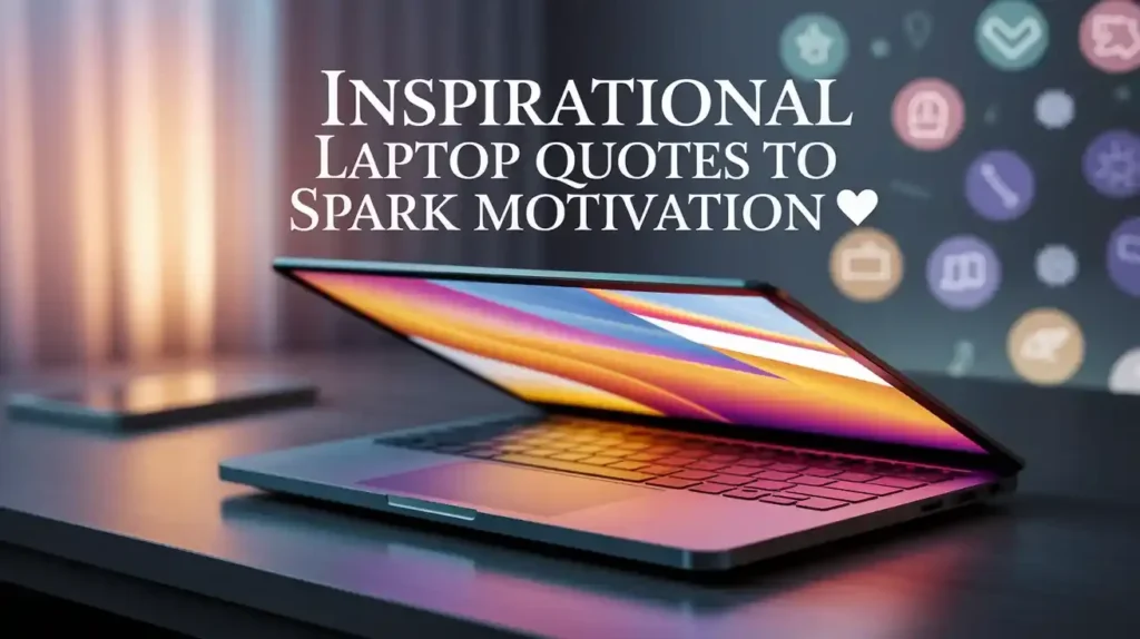Inspirational Laptop Quotes to Spark Motivation 