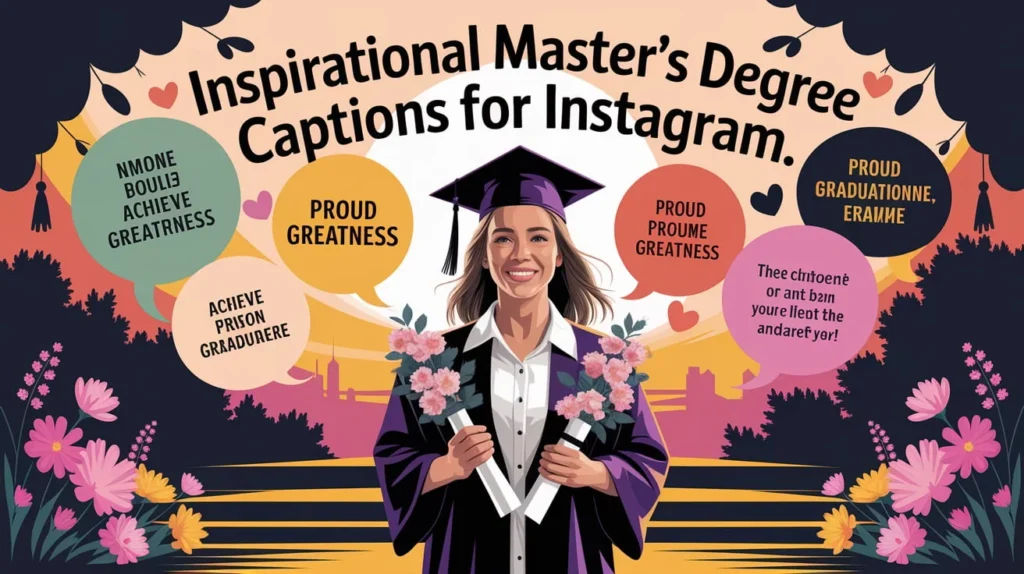  Inspirational Master’s Degree Captions for Instagram