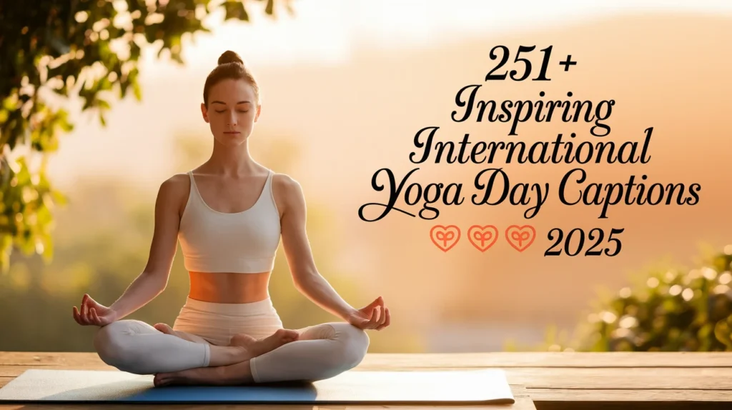 Inspiring International Yoga Day Captions