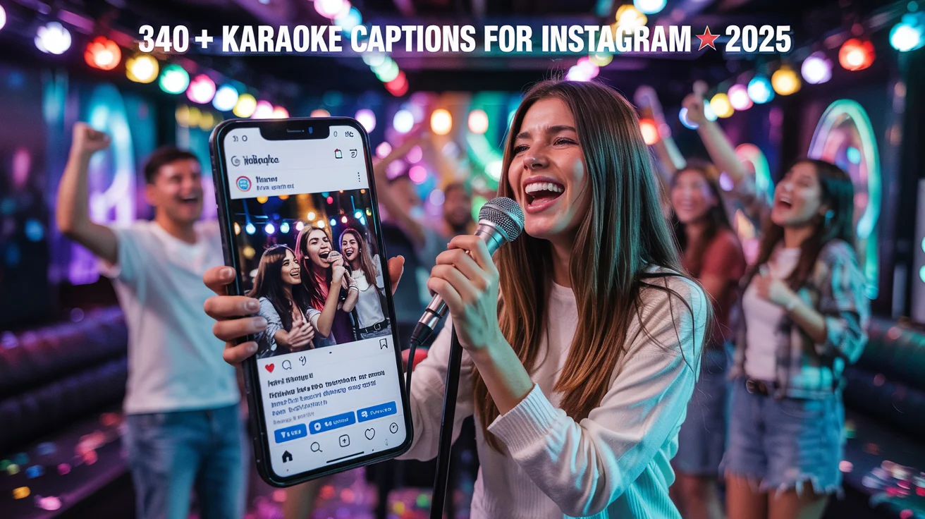 Karaoke Captions for Instagram