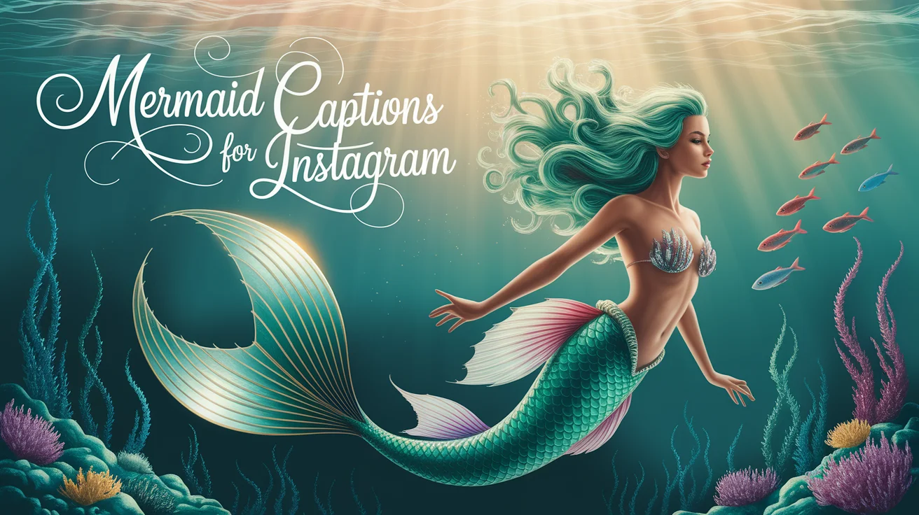 Mermaid Captions For Instagram