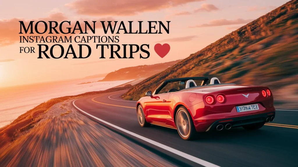 Morgan Wallen Instagram Captions for Road Trips 