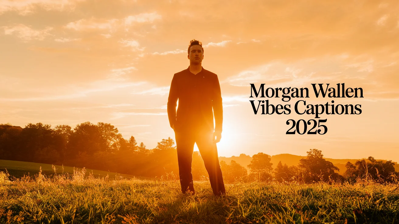 Morgan Wallen Vibes Captions