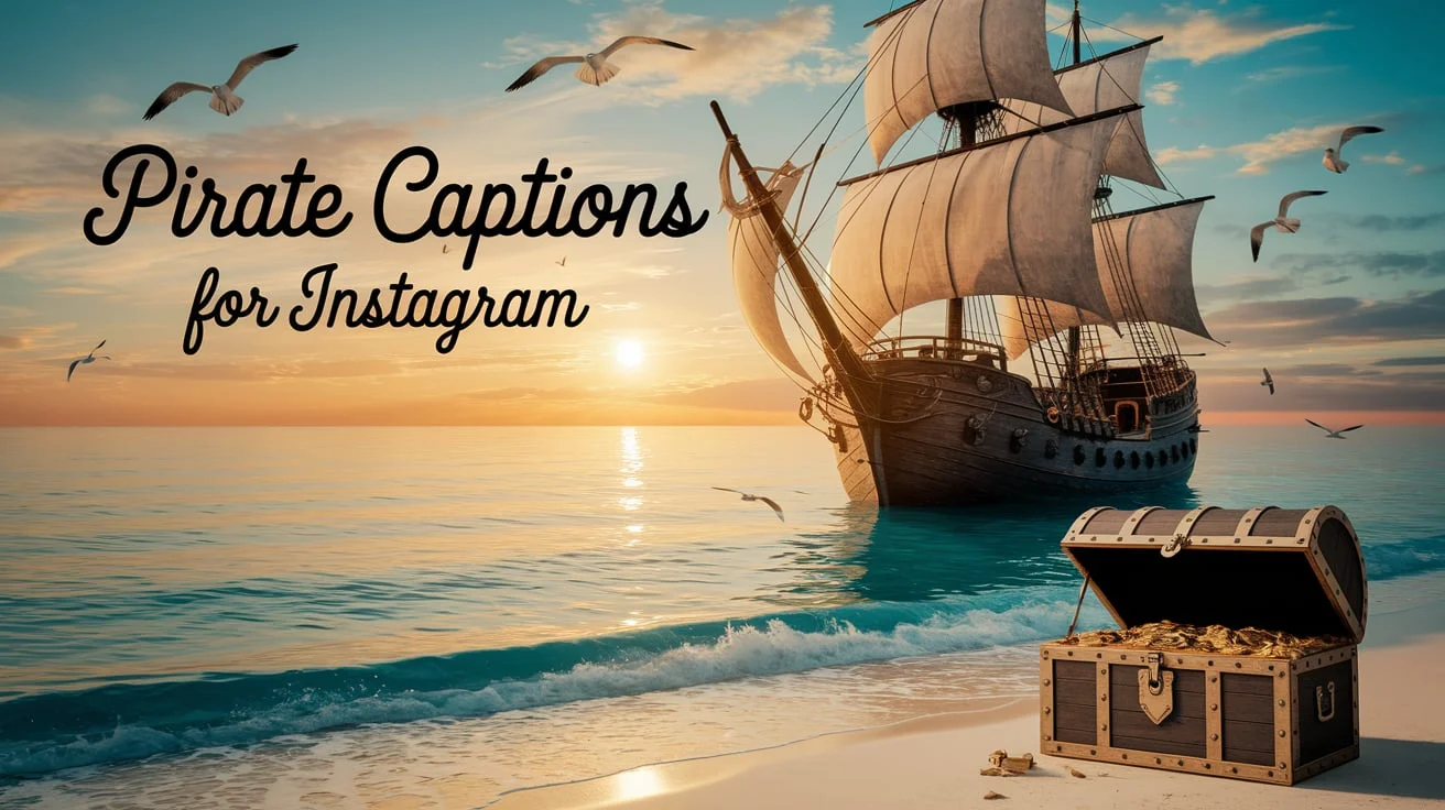 Pirate Captions for Instagram