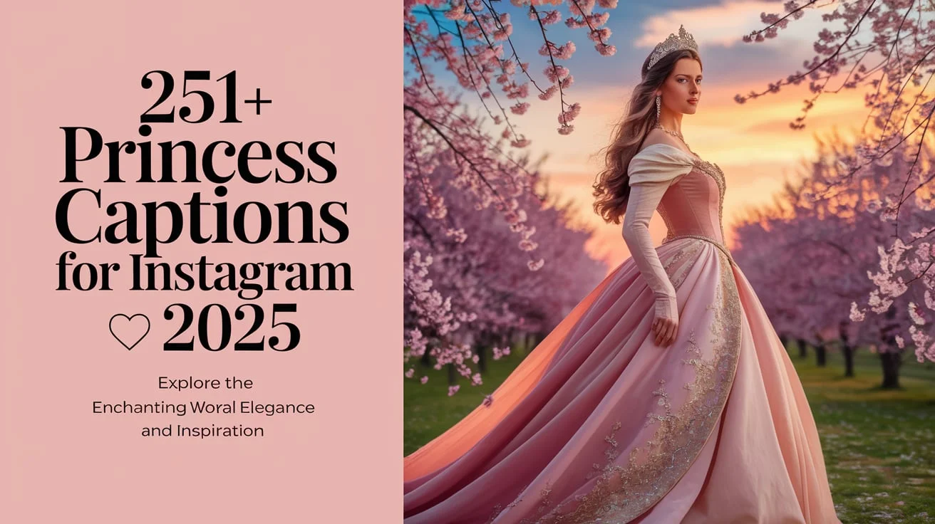 Princess Captions for Instagram