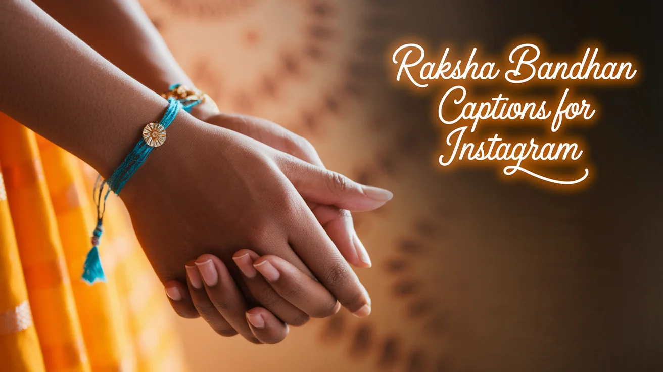 Raksha Bandhan Captions for Instagram