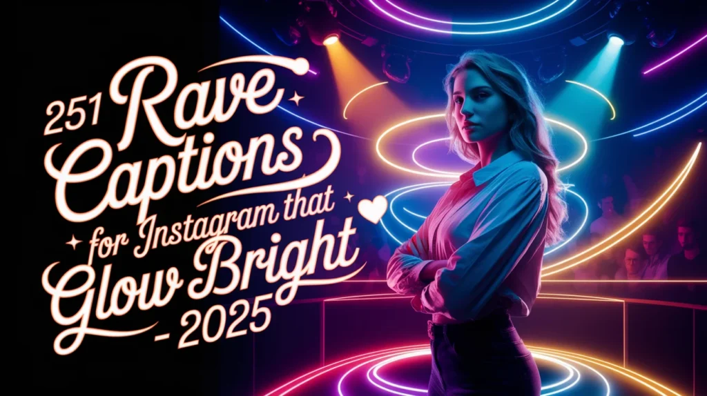 Rave Captions for Instagram