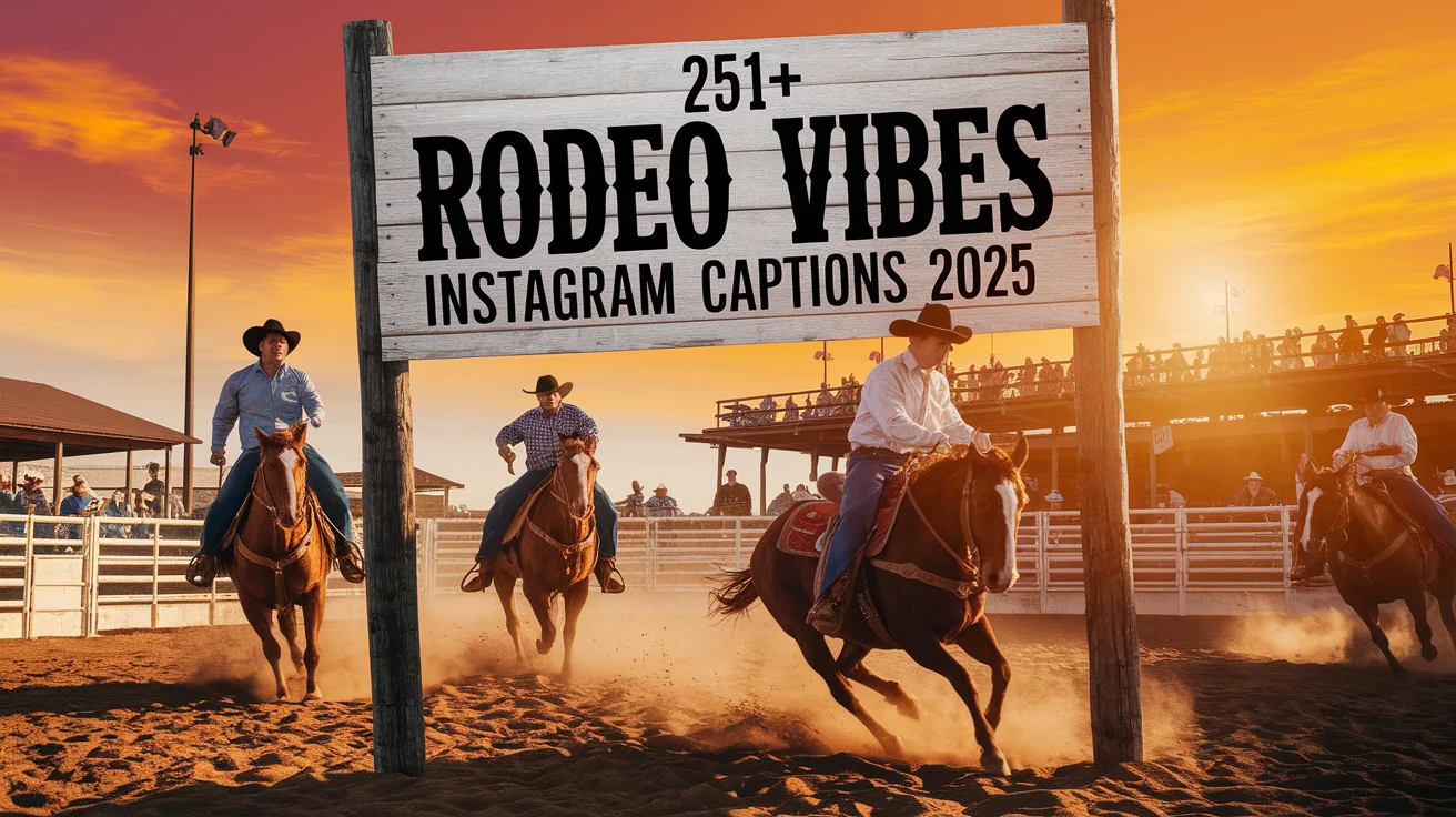 Rodeo Vibes Instagram Captions