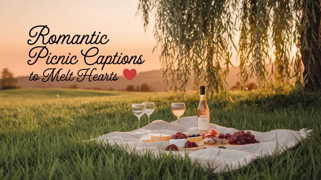 Romantic Picnic Captions to Melt Hearts