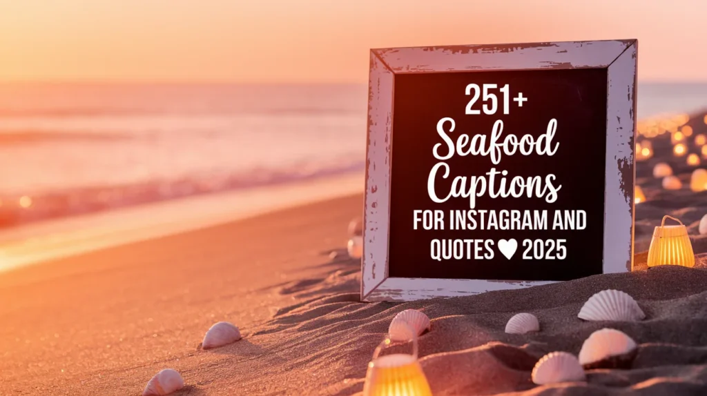Seafood Captions for Instagram