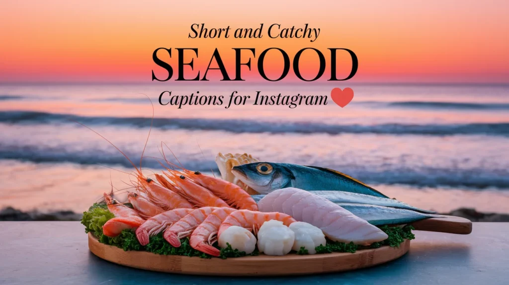 Short and Catchy Seafood Captions for Instagram 