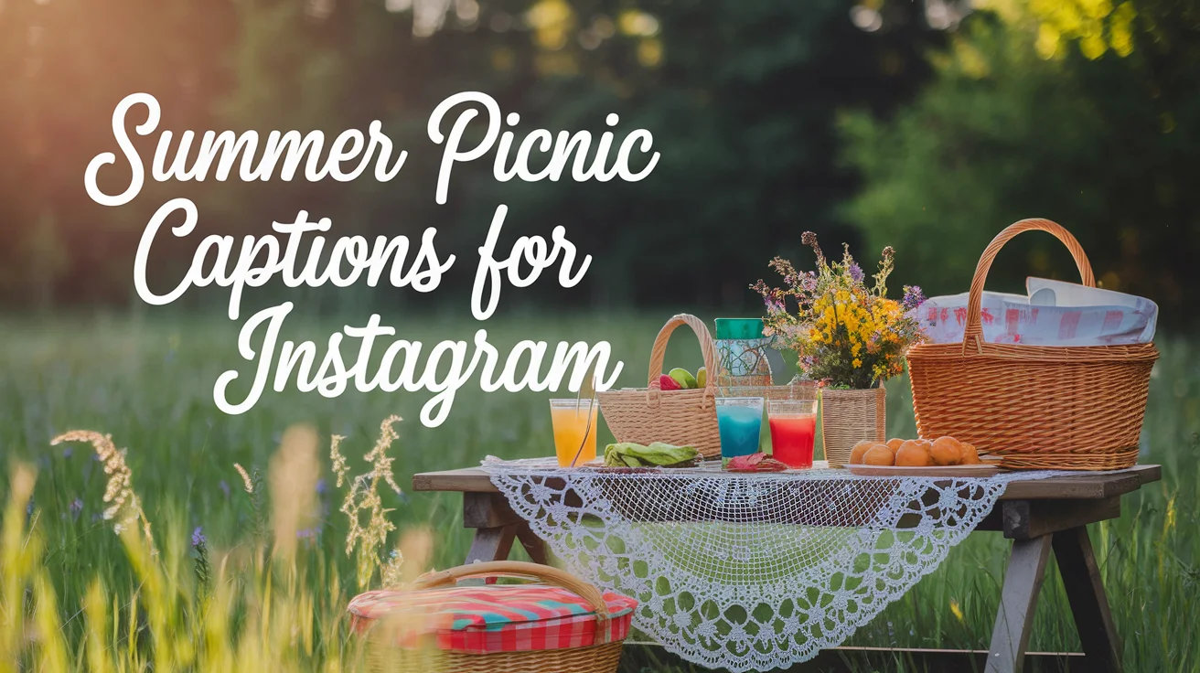 Summer Picnic Captions For Instagram