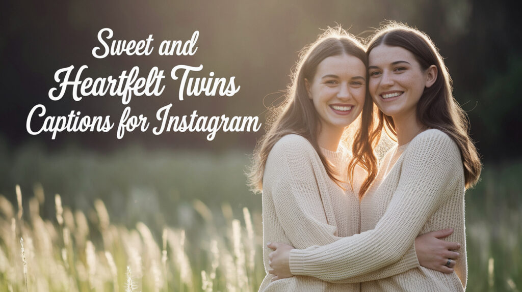 Sweet and Heartfelt Twins Captions for Instagram