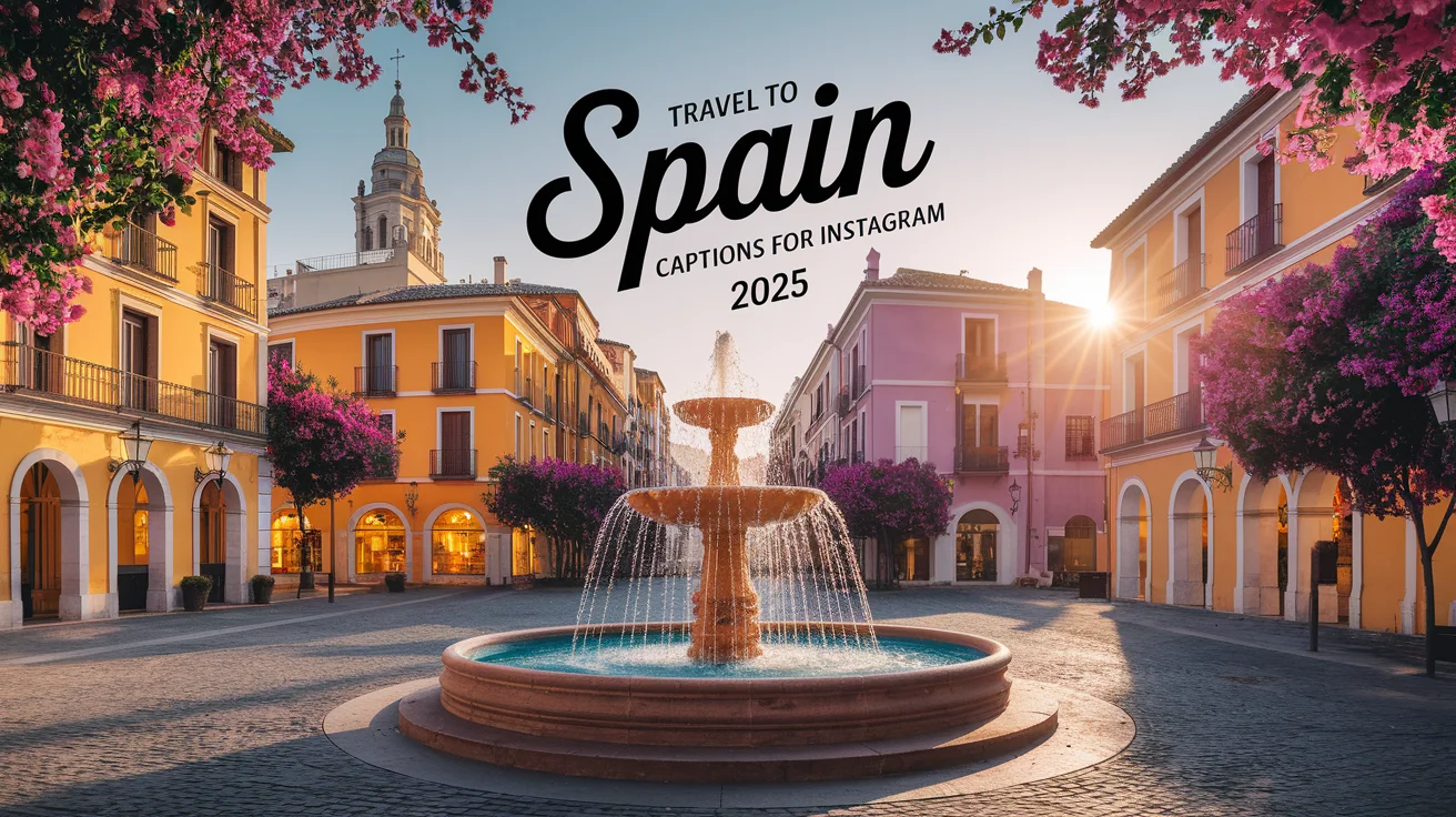 Travel to Spain Captions for Instagram