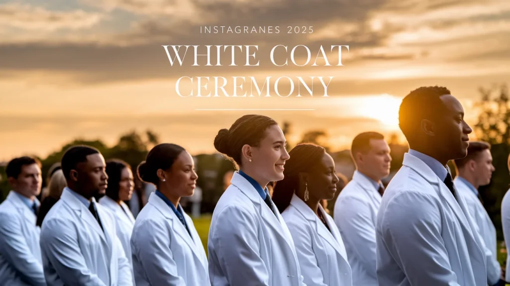 White Coat Ceremony Instagram Captions