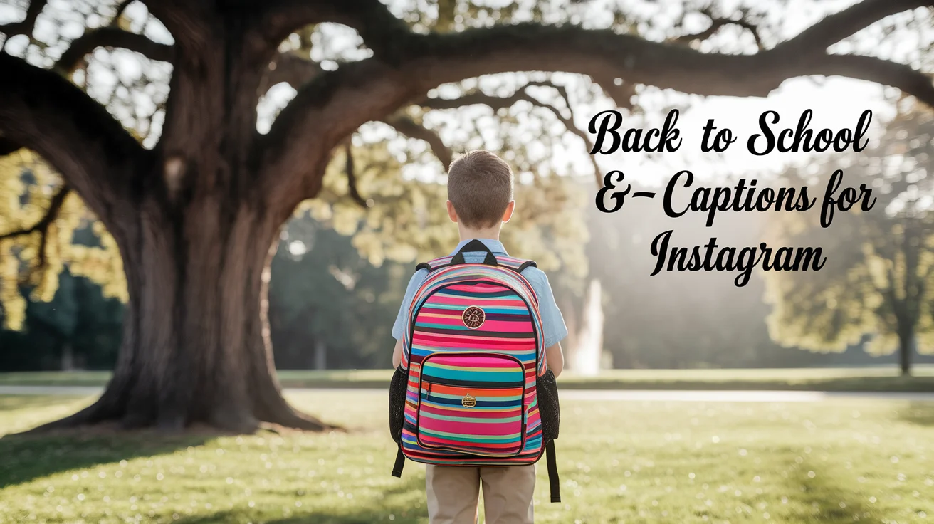 Back to School Captions for Instagram