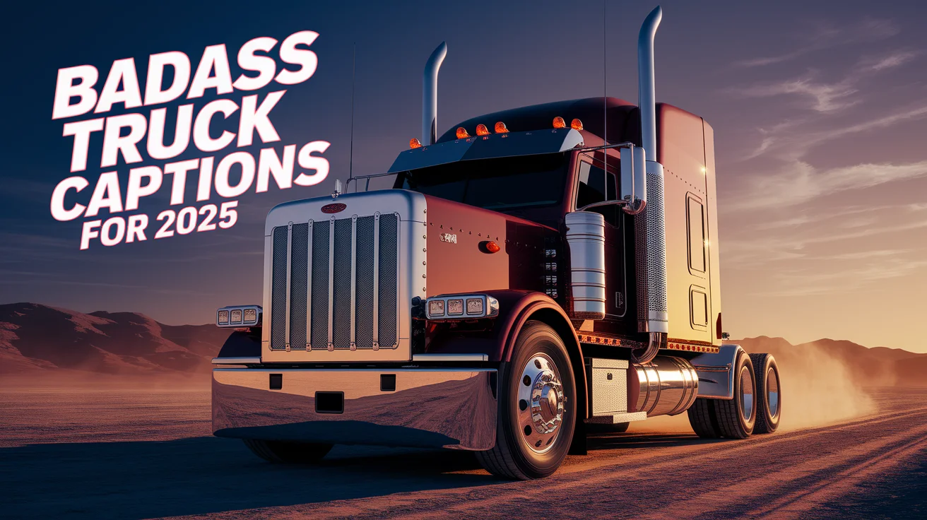 Badass Truck Captions