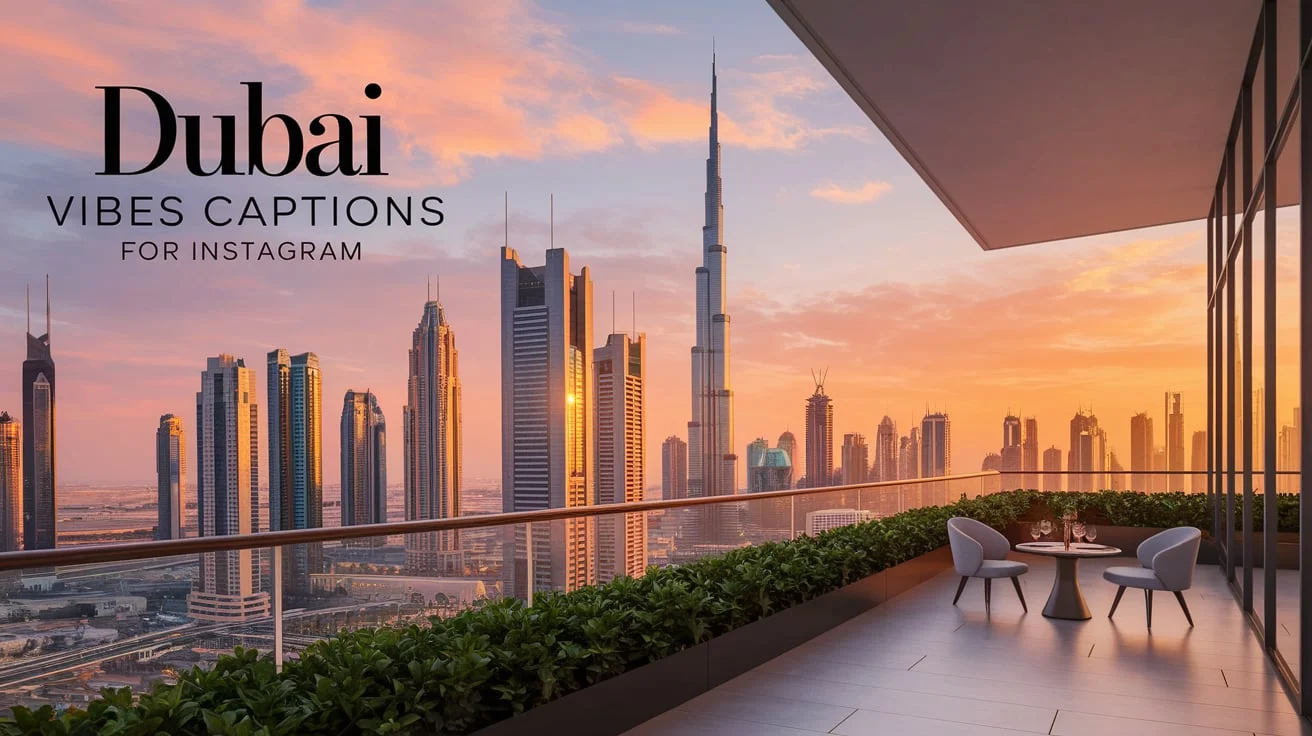Dubai Vibes Captions for Instagram