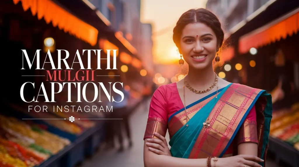 Marathi Mulgi Captions for Instagram