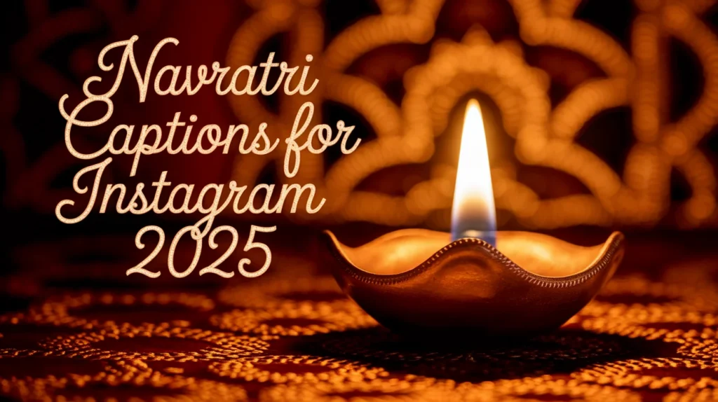 Navratri Captions for Instagram