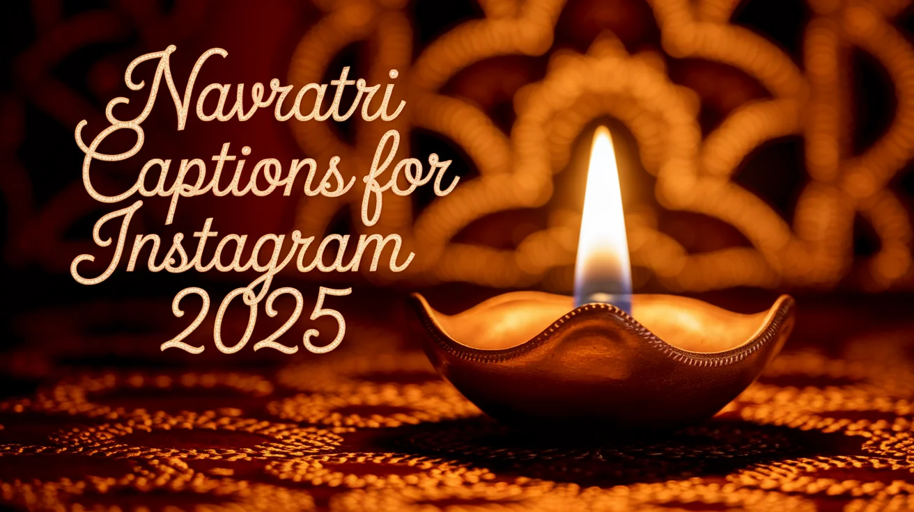 Navratri Captions for Instagram