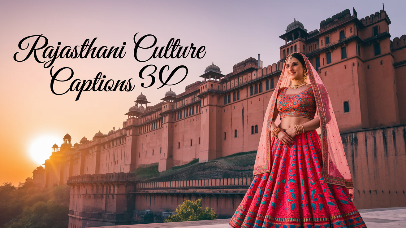 Rajasthani Culture Captions