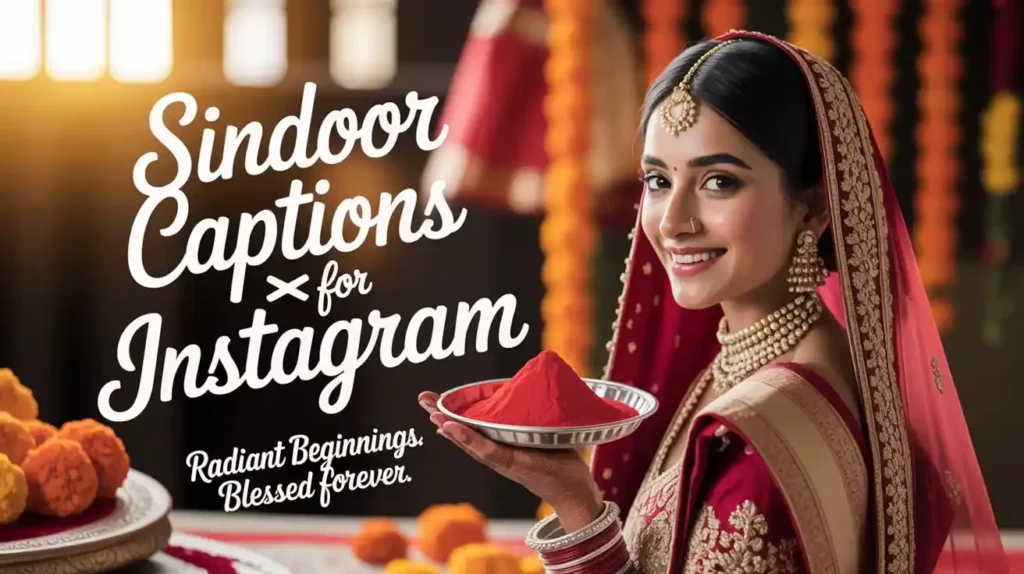 Sindoor Captions for Instagram