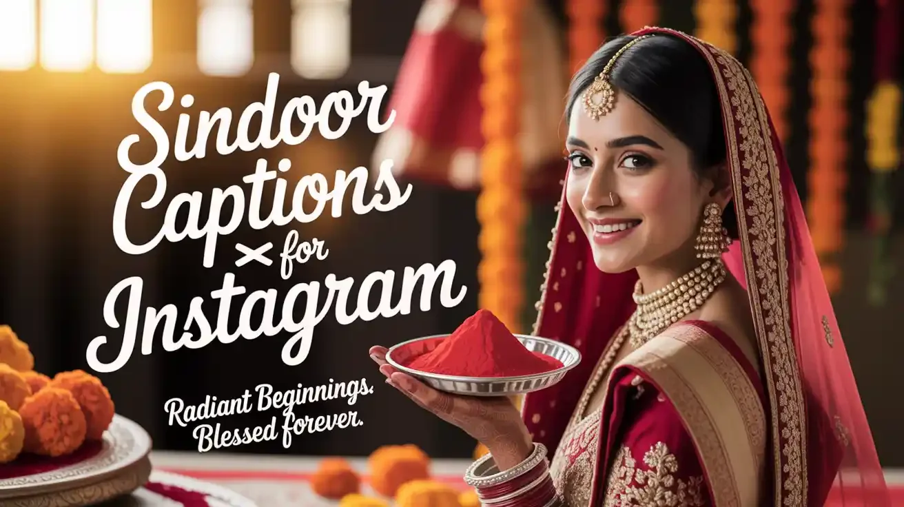 Sindoor Captions for Instagram