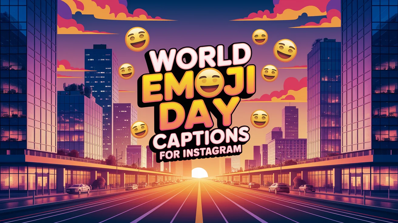 World Emoji Day Captions for Instagram